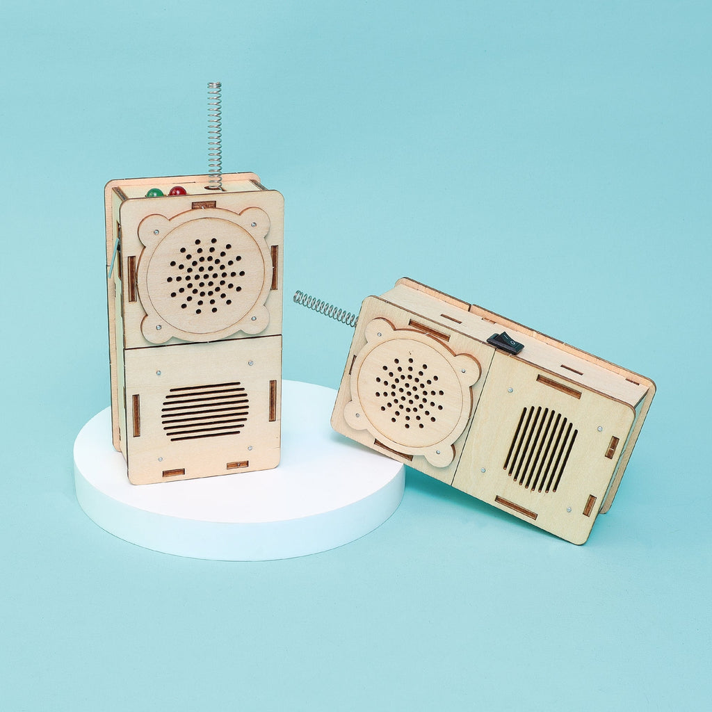 Build & Learn Walkie Talkie STEM Kit (Set of 2) – Hands-On Electronics