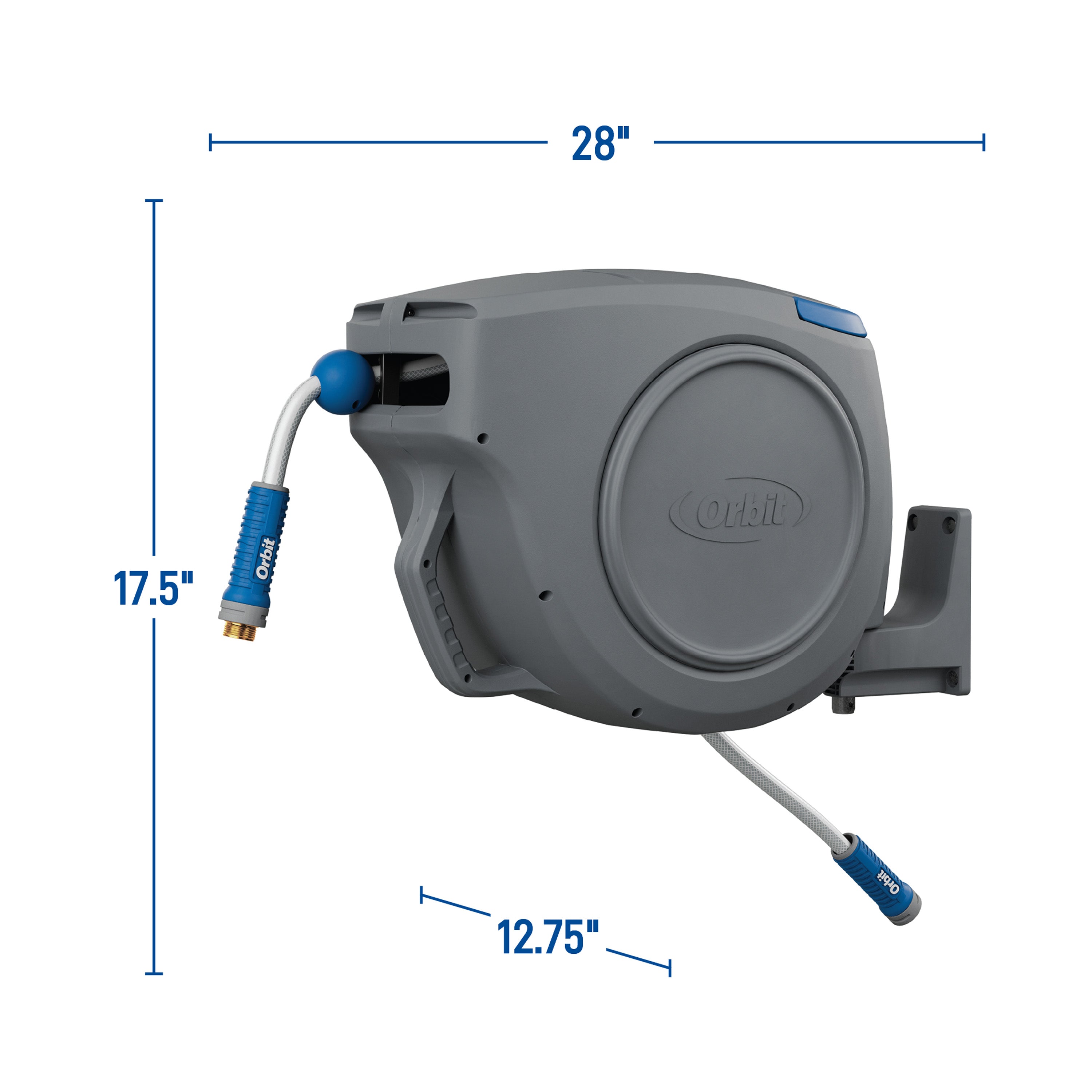 100 ft x 5/8 in Auto-Retractable Garden Hose Reel 28263