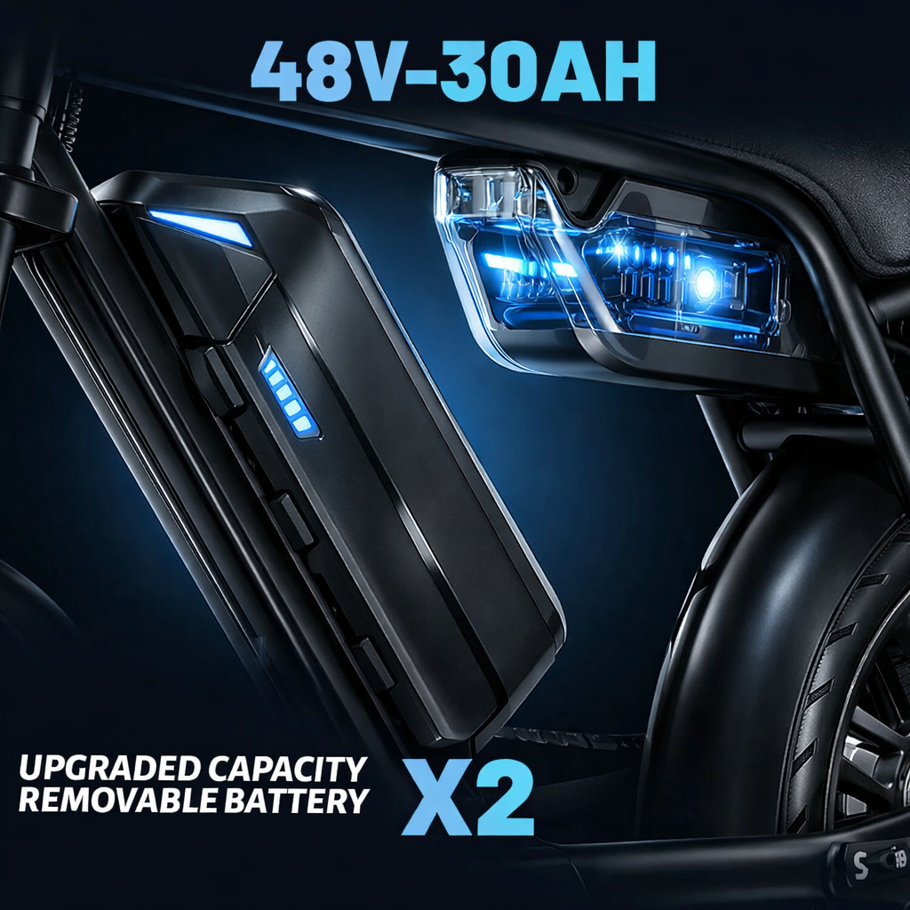 V8 MAX Dual-Battery (750W)